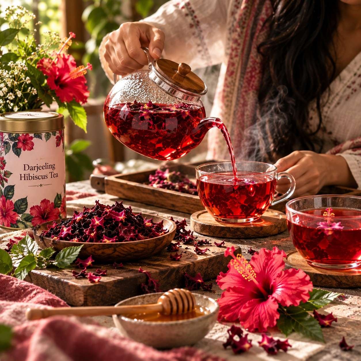 Darjeeling Hibiscus Tea 🌺