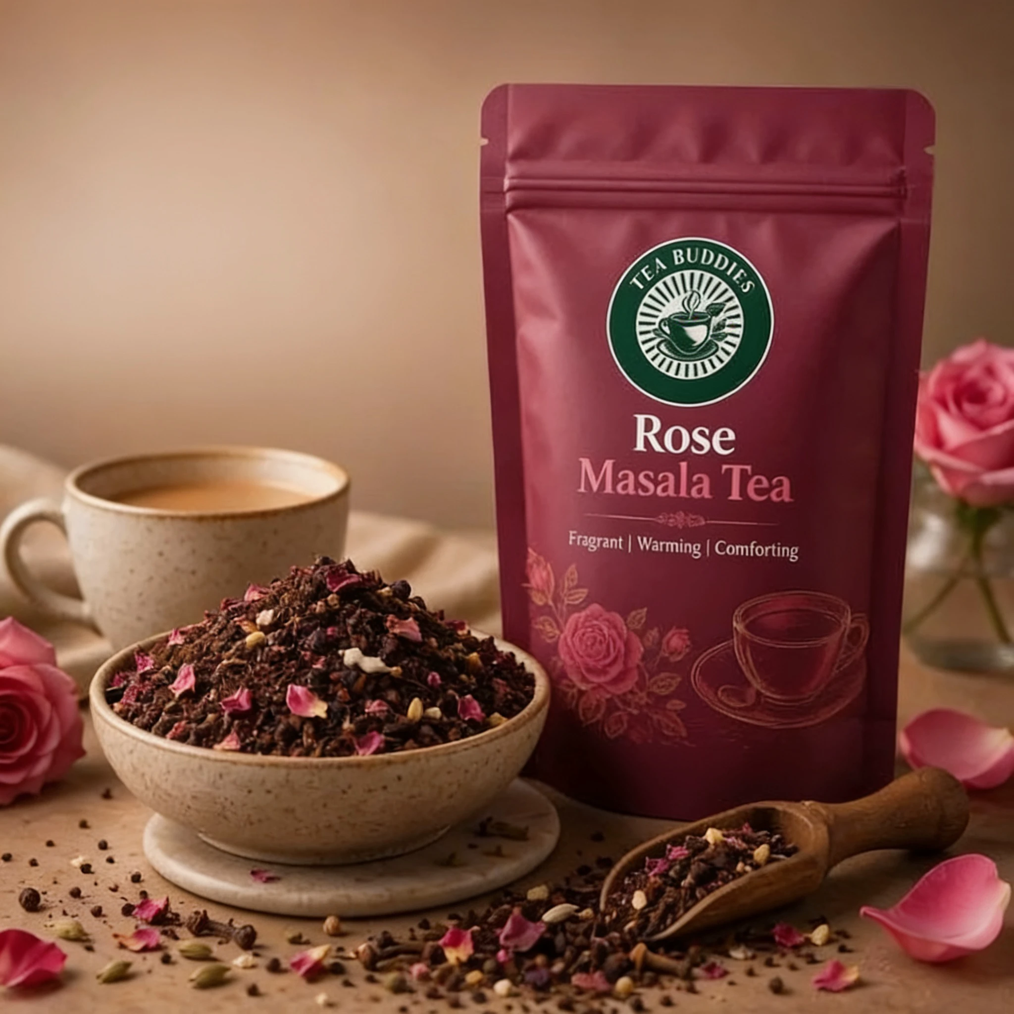 Rose Masala Tea 250gm