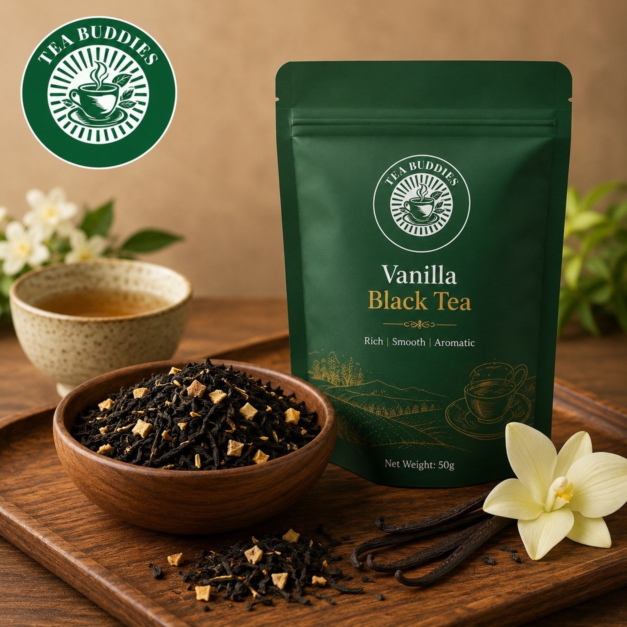 Vanilla Black Tea 1Kg