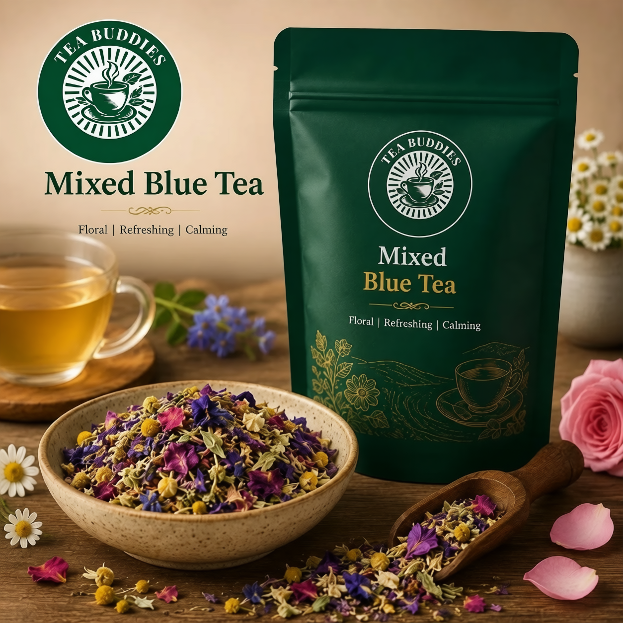 Darjeeling Mixed Blue Tea 500gm