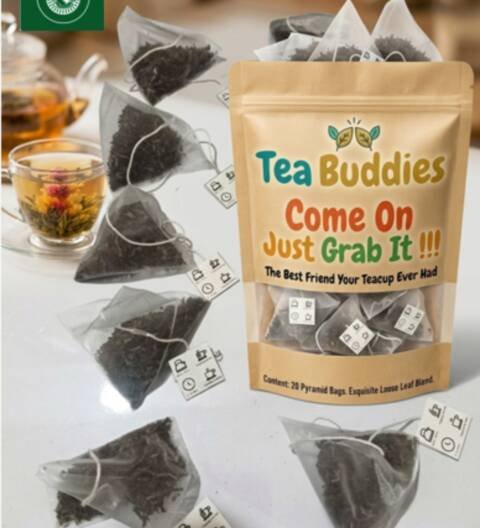 English Breakfast Black Tea bags - 20 Tea Bags (250gm)