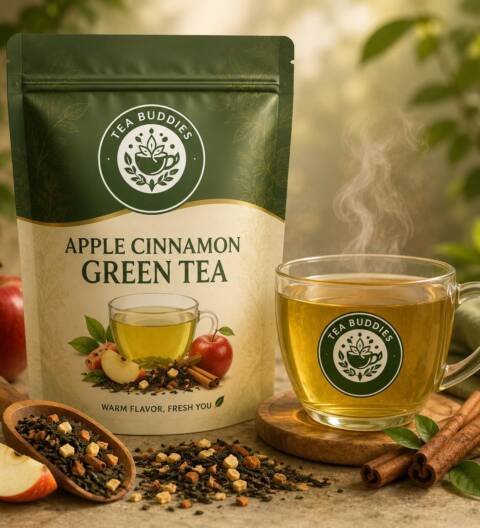 Apple Cinnamon Green Tea 1kg